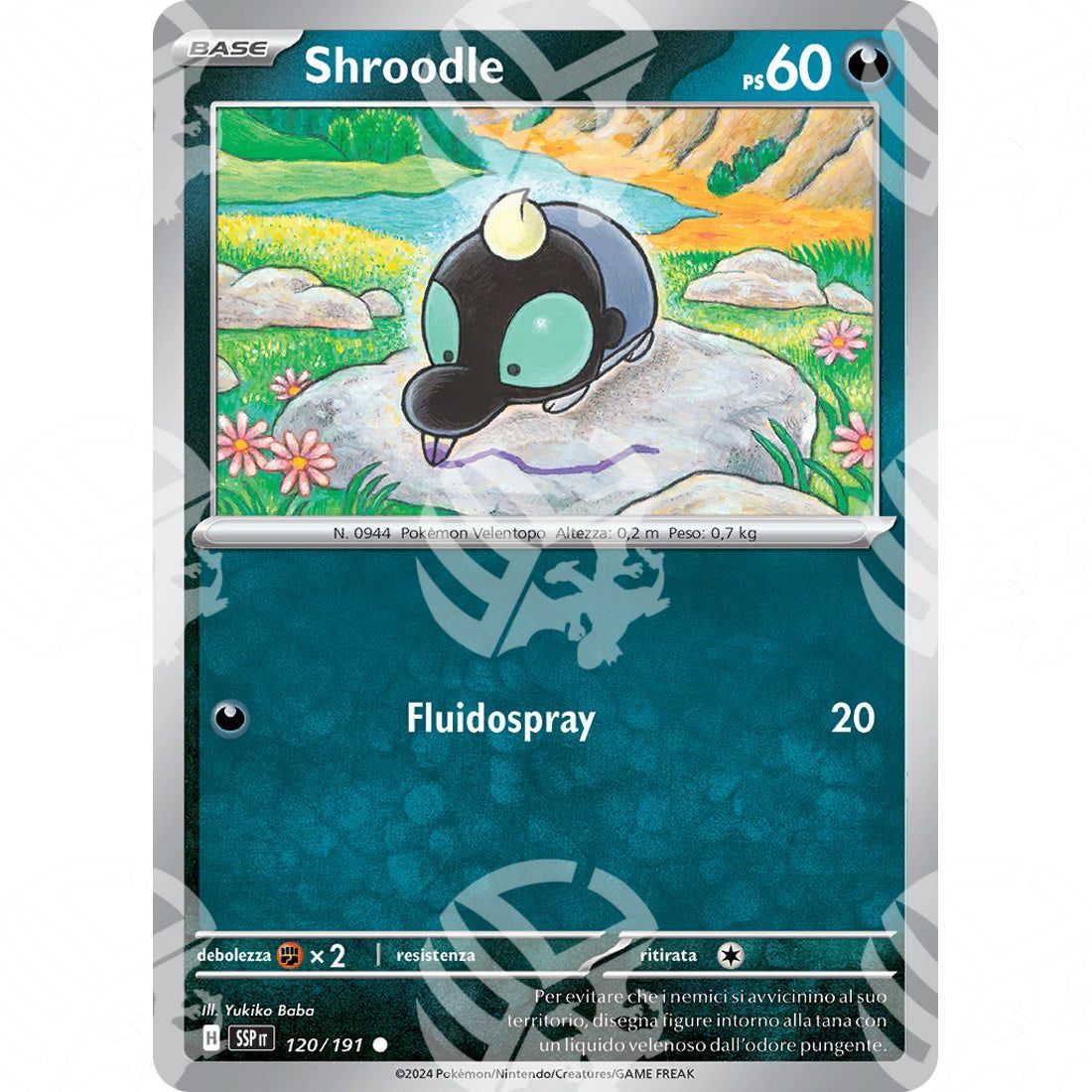 Scintille Folgoranti - Shroodle - 120/191 - Warcard