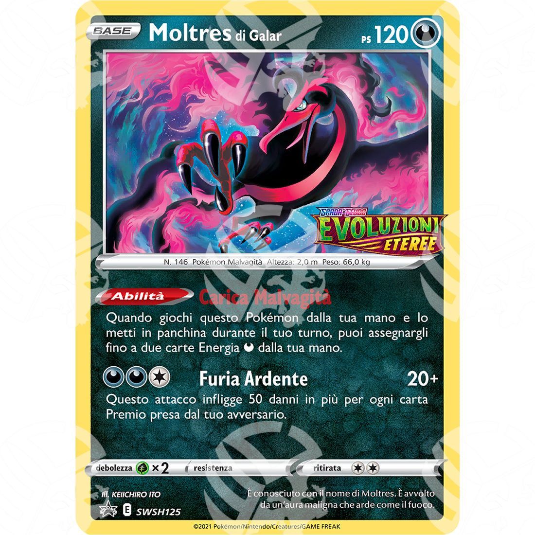 Black Star Promos - SWSH - Galarian Moltres - Holo Promo 125 - Warcard - Black Star Promos - SWSH - Galarian Moltres - Holo Promo 125 i prezzi più bassi sul mercato, solo da www.warcardshop.com! Carte singole, box, buste e mazzi.