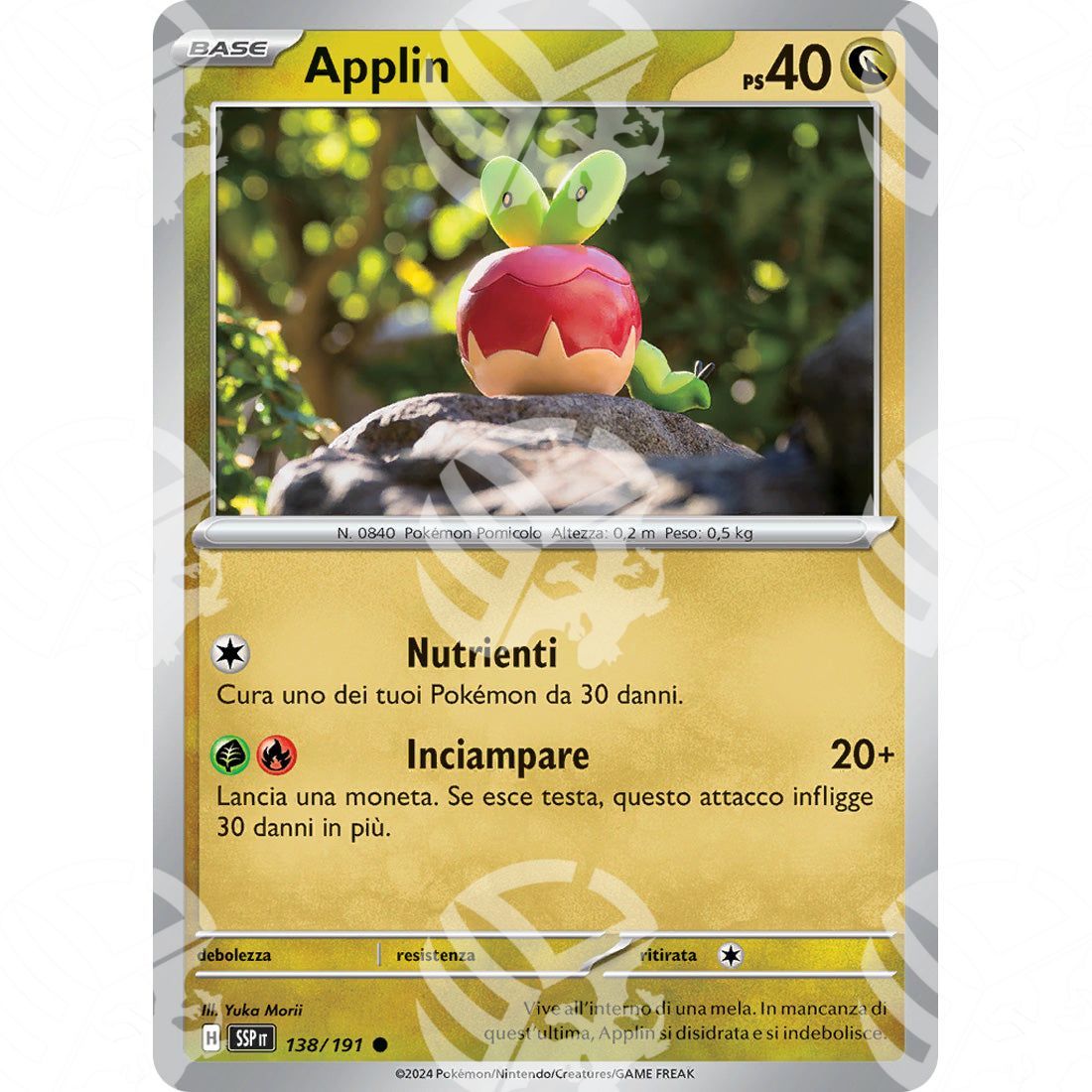 Scintille Folgoranti - Applin - 138/191 - Warcard