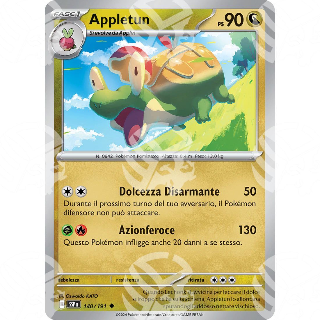 Scintille Folgoranti - Appletun - 140/191 - Warcard