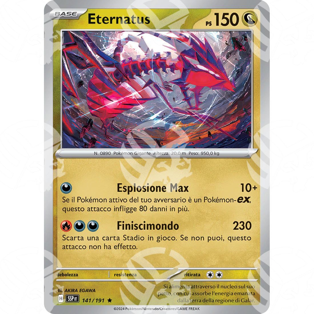 Scintille Folgoranti - Eternatus - 141/191 - Warcard