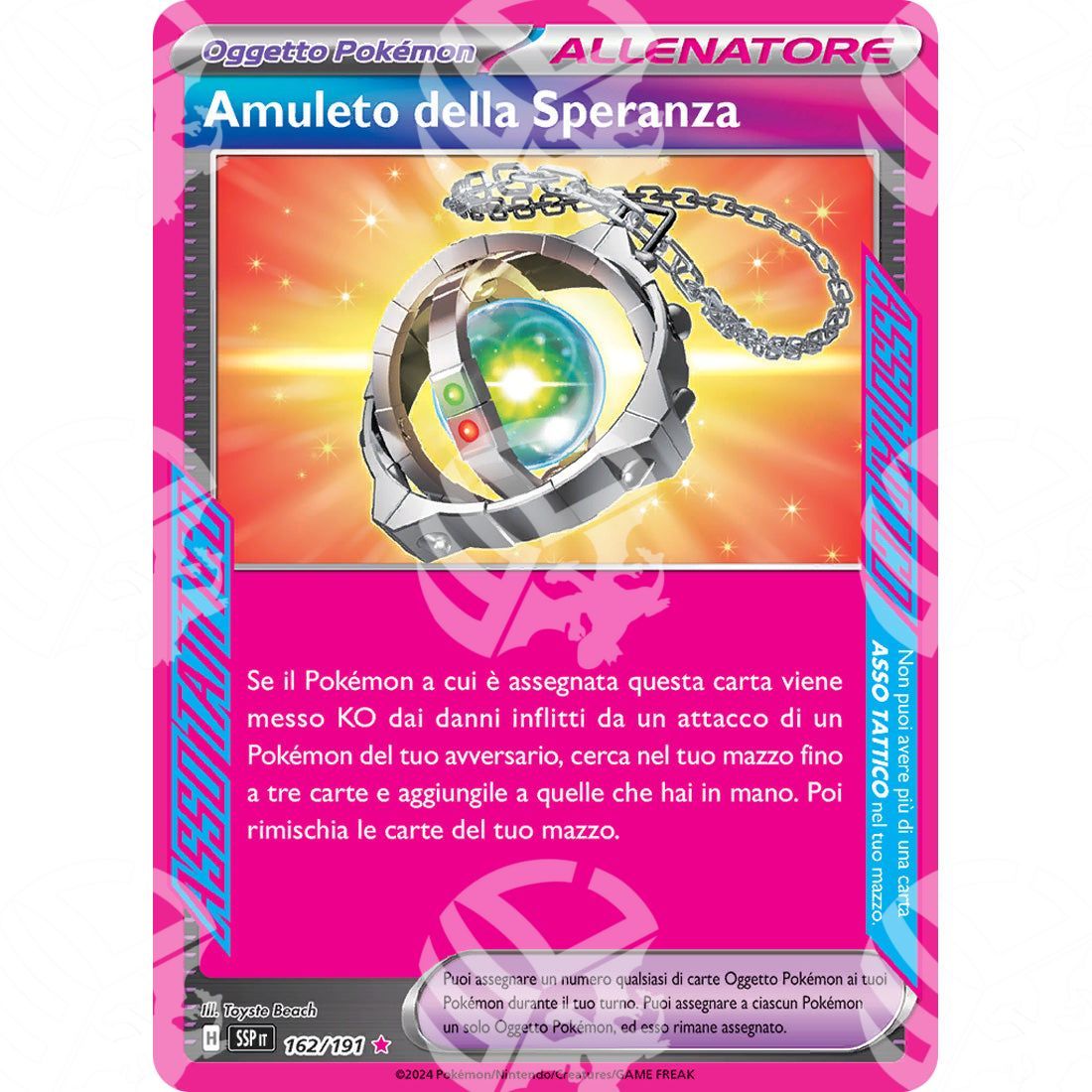 Scintille Folgoranti - Amulet of Hope - 162/191 - Warcard