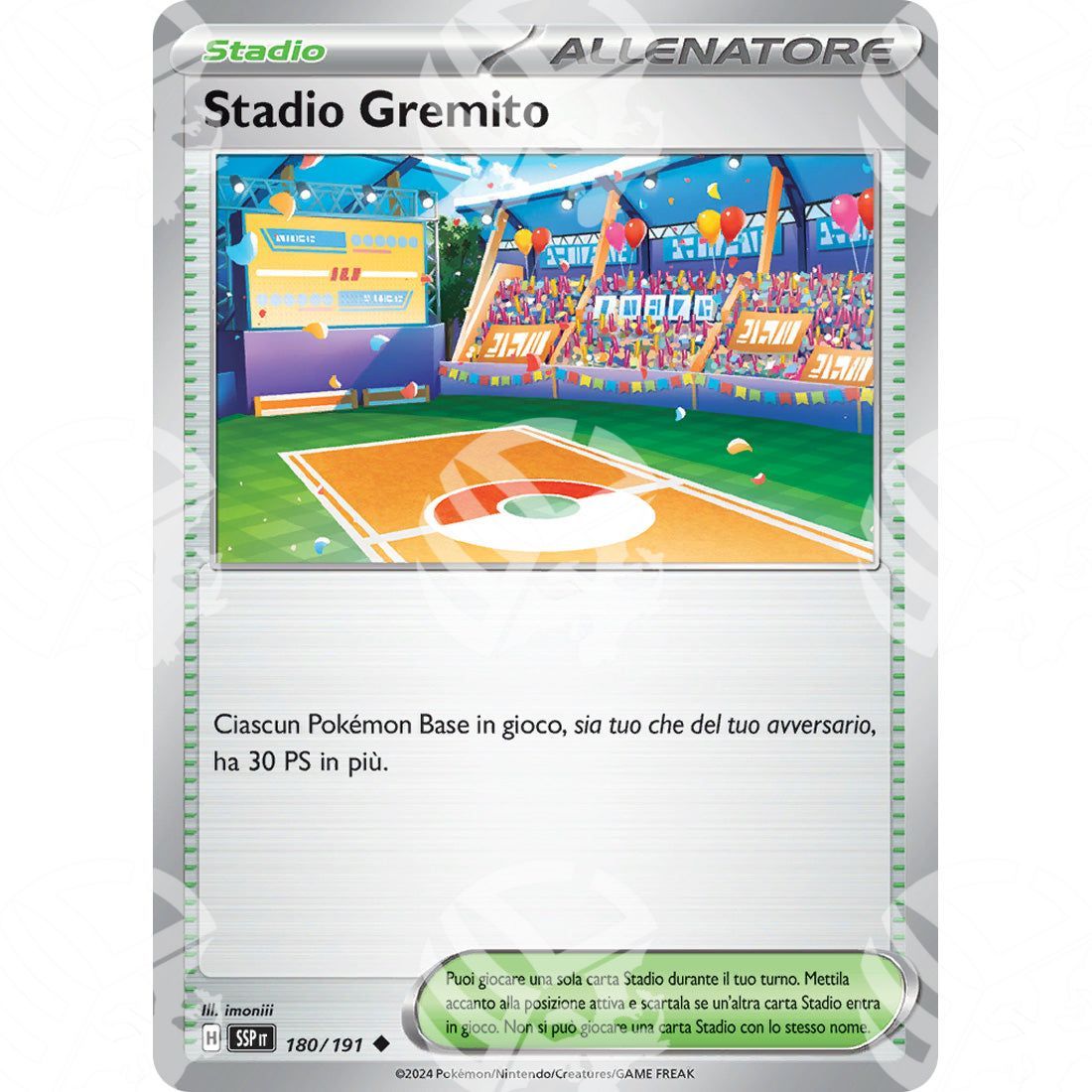 Scintille Folgoranti - Lively Stadium - 180/191 - Warcard