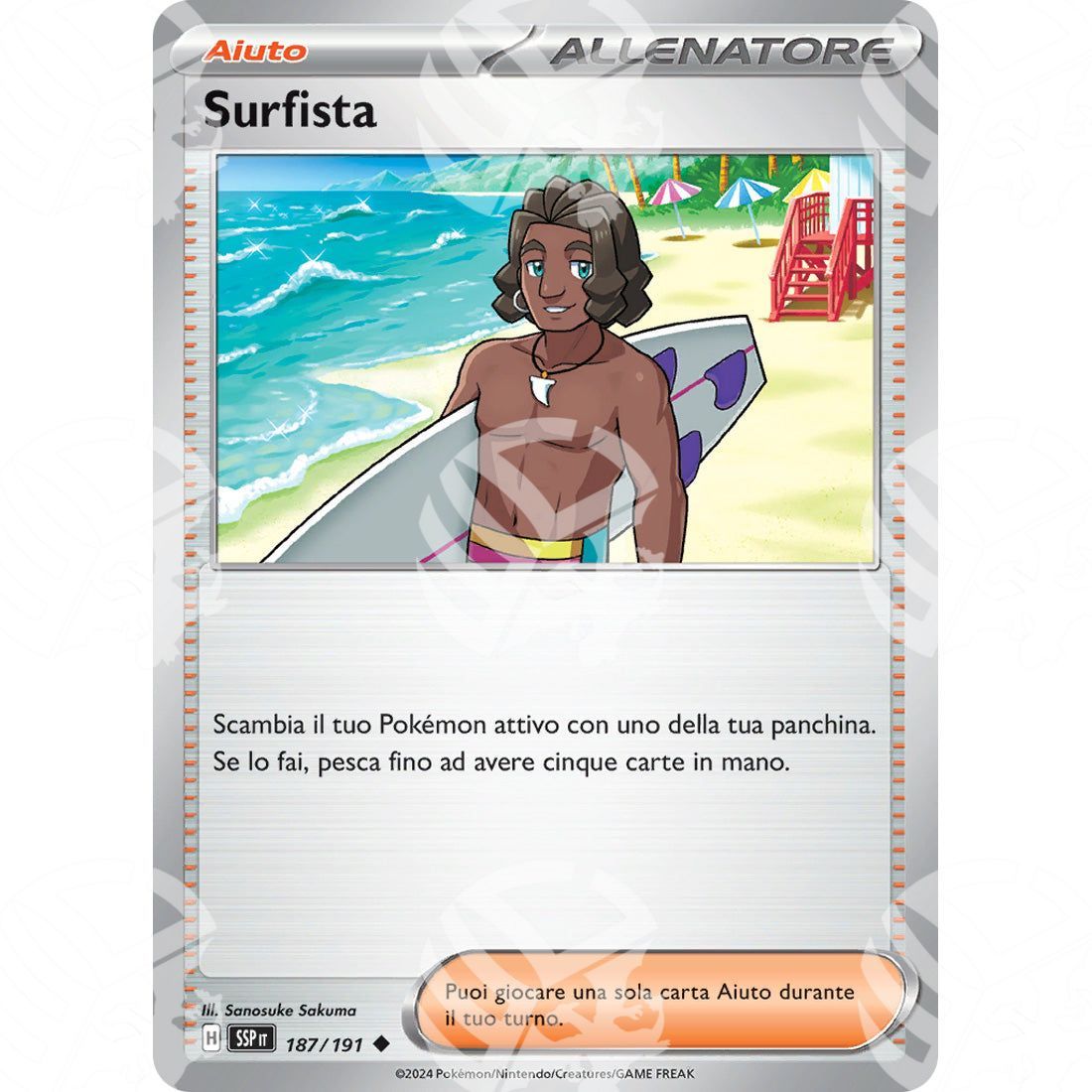 Scintille Folgoranti - Surfer - 187/191 - Warcard