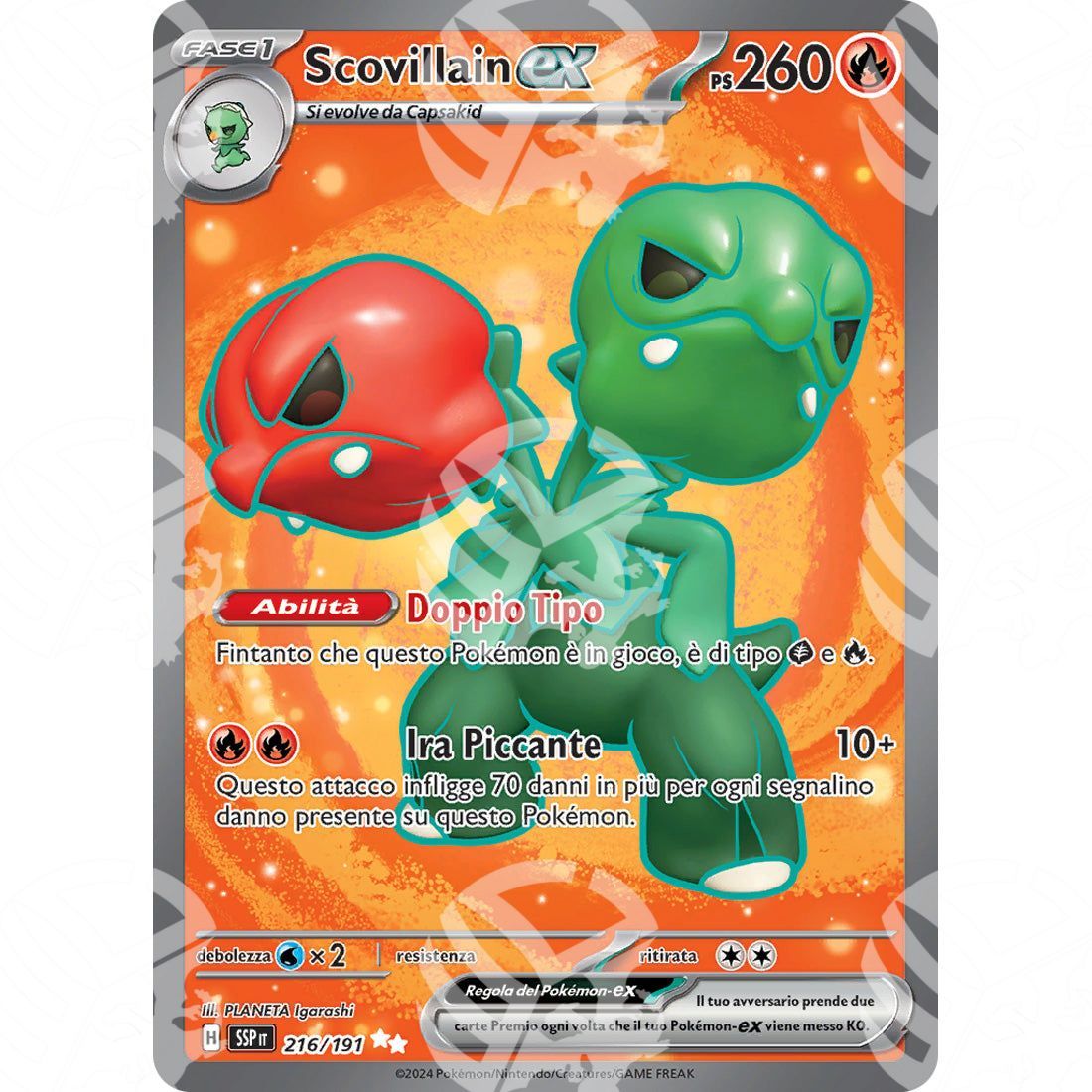 Scintille Folgoranti - Scovillain ex - Full-Art | 216/191 - Warcard
