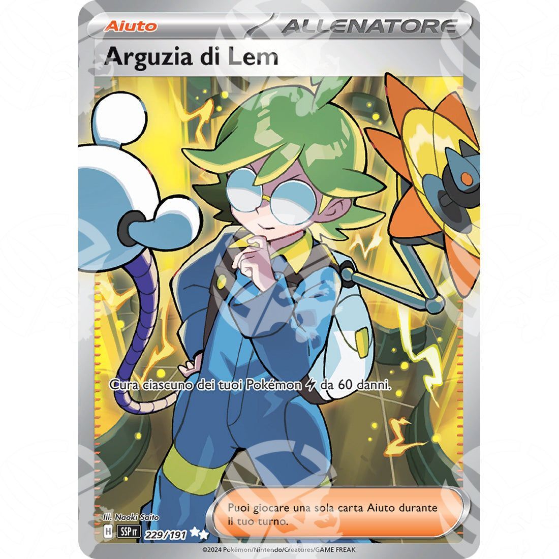 Scintille Folgoranti - Clemont’s Quick Wit - Ultra Rare | 229/191 - Warcard