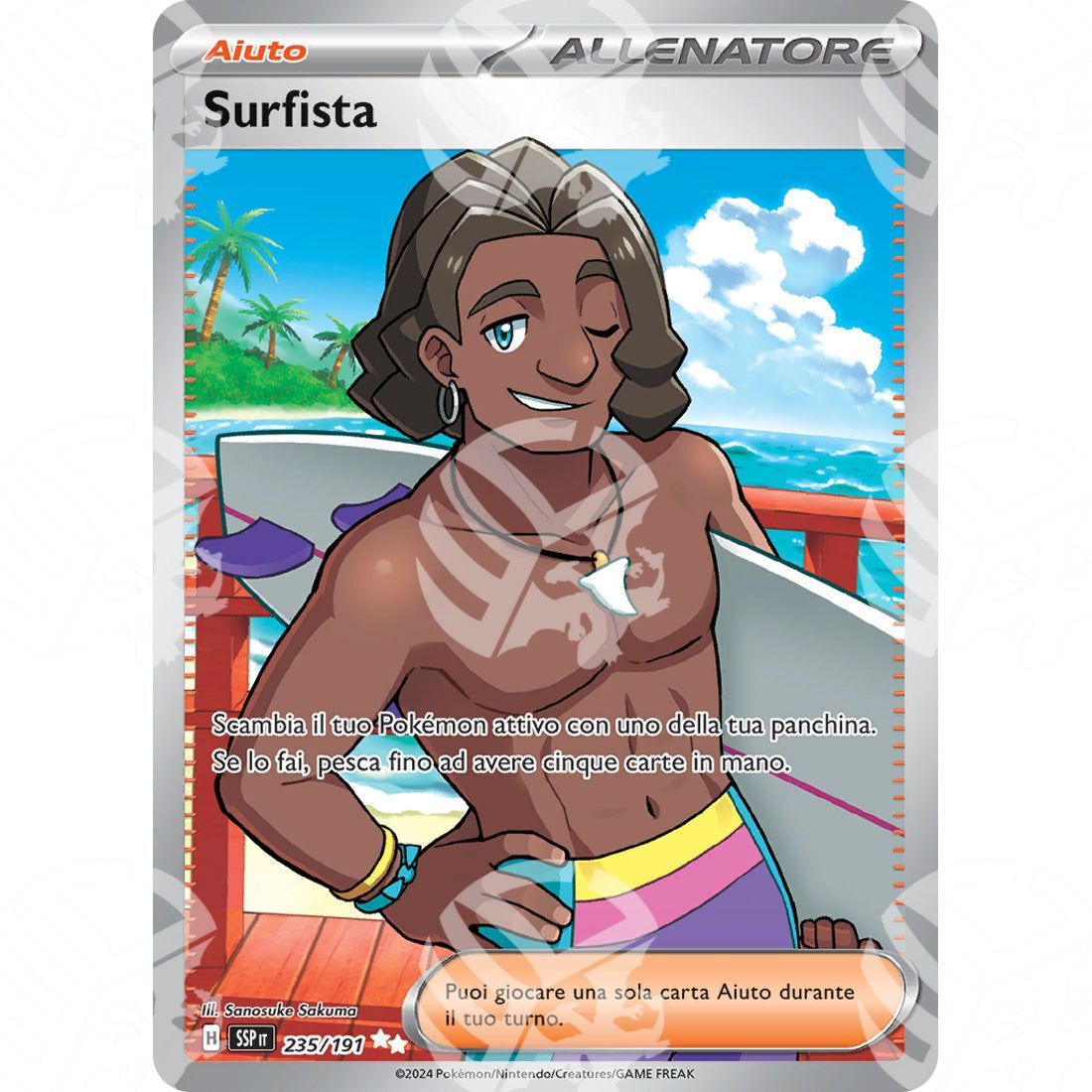 Scintille Folgoranti - Surfer - Ultra Rare | 235/191 - Warcard