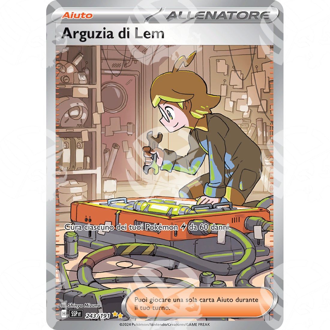 Scintille Folgoranti - Clemont’s Quick Wit - Special Illustration Rare | 243/191 - Warcard