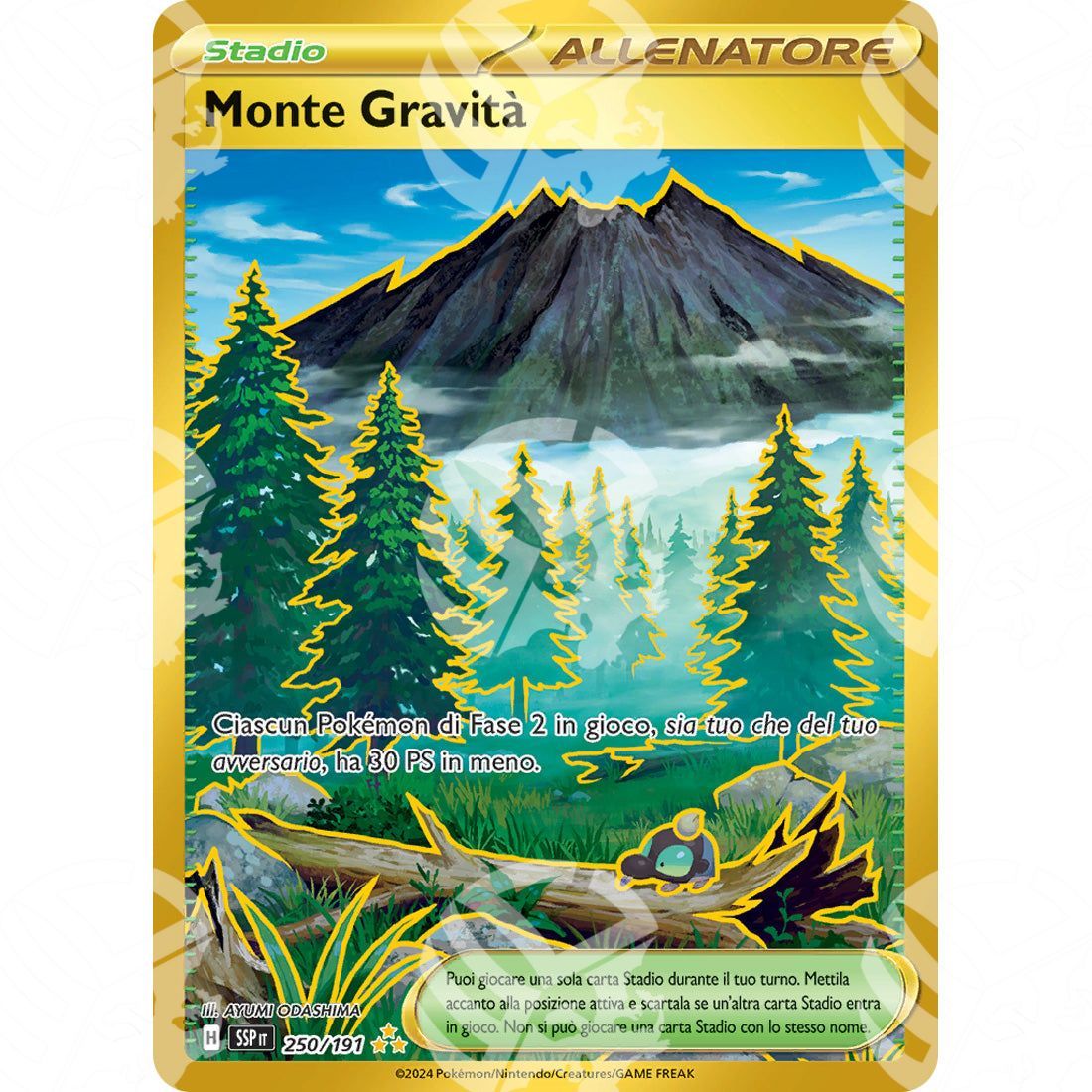 Scintille Folgoranti - Gravity Mountain - Hyper Rare | 250/191 - Warcard