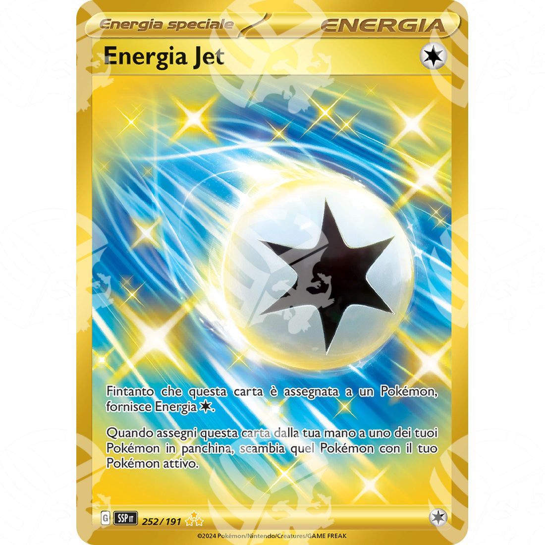 Scintille Folgoranti - Enriching Energy - Hyper Rare | 252/191 - Warcard