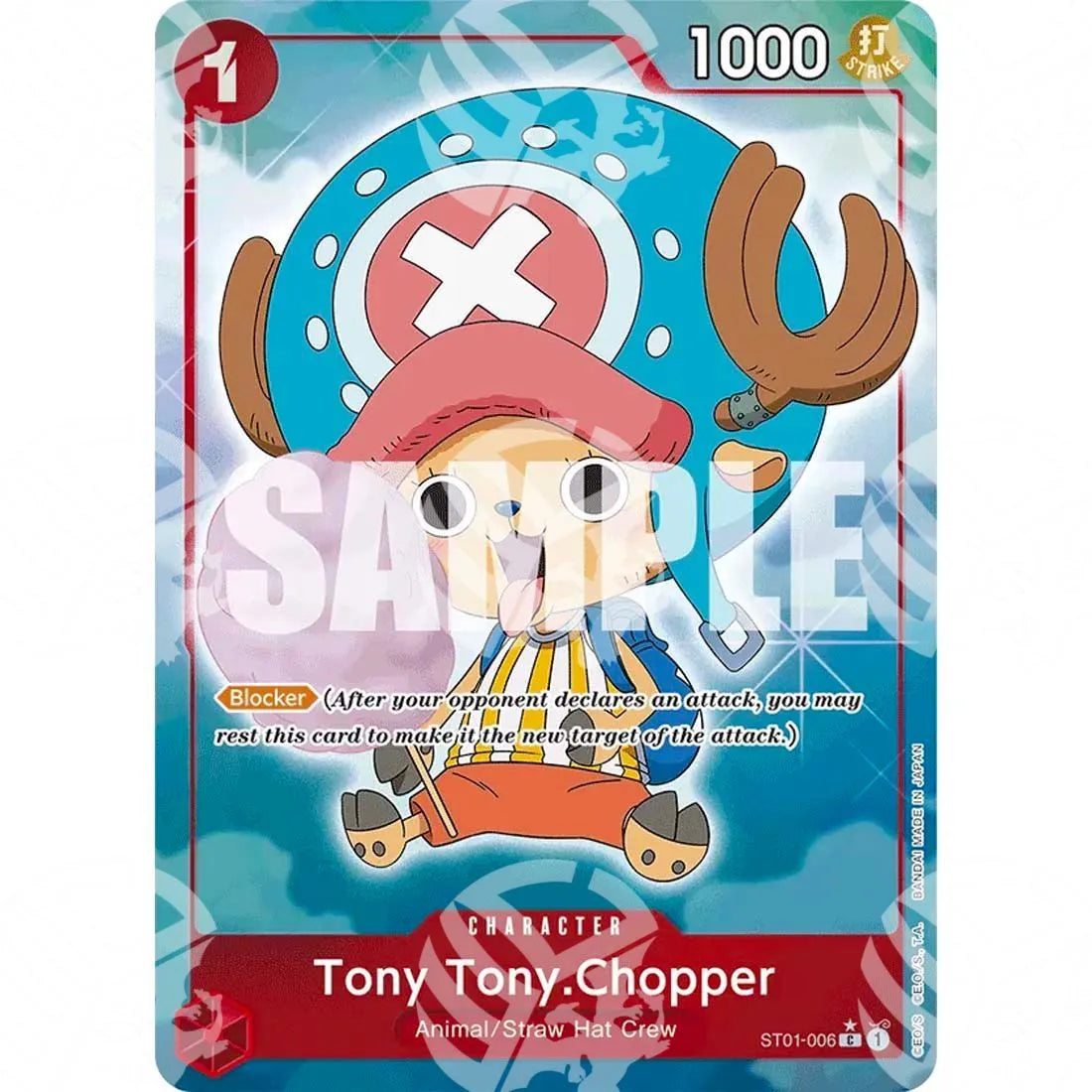 The Best - Premium Booster - Tony Tony.Chopper - Full Art-ST01-006f -663
