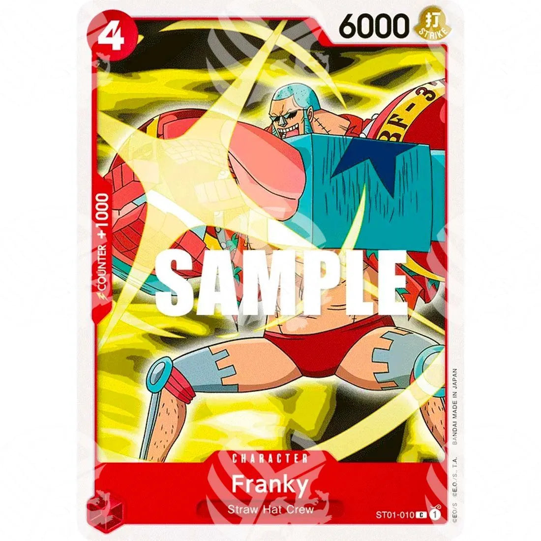 Starter Deck: Straw Hat Crew - Franky-ST01-010 -904