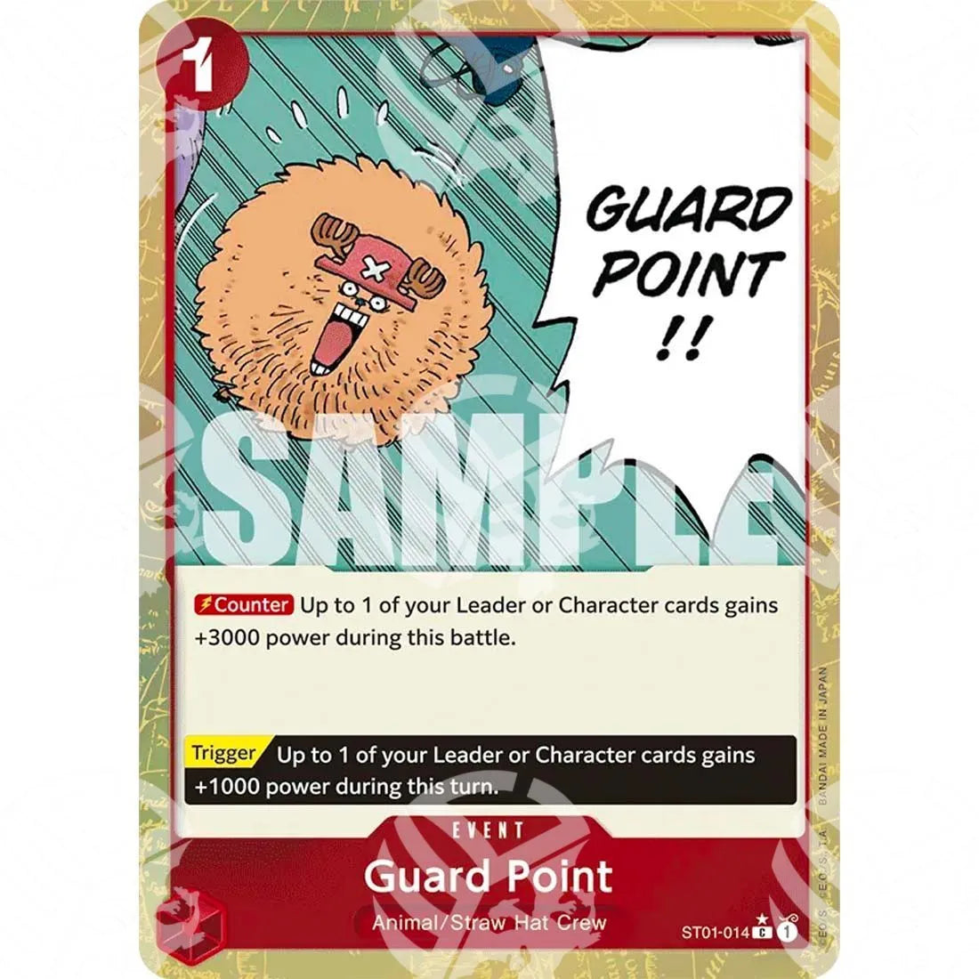 The Best - Premium Booster - Guard Point - Jolly Roger Foil-ST01-014j -553