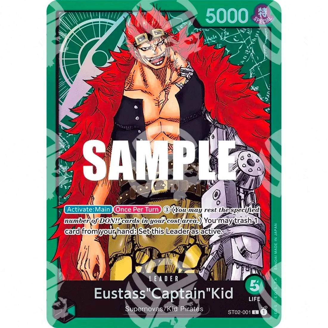 Starter Deck: Worst Generation - Eustass"Captain"Kid-ST02-001 -287