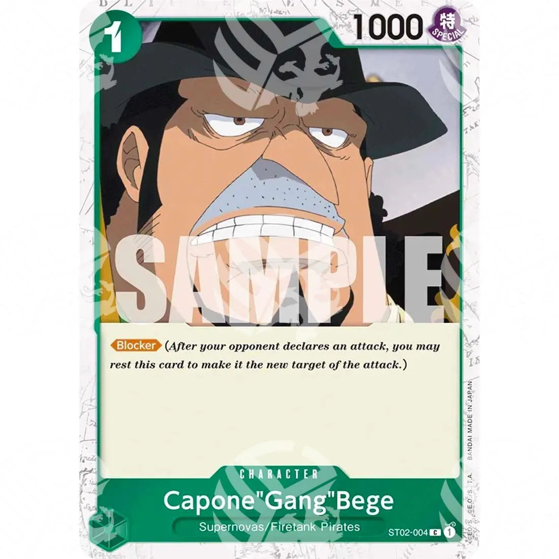 The Best - Premium Booster - Capone"Gang"Bege - Jolly Roger Foil-ST02-004j -515