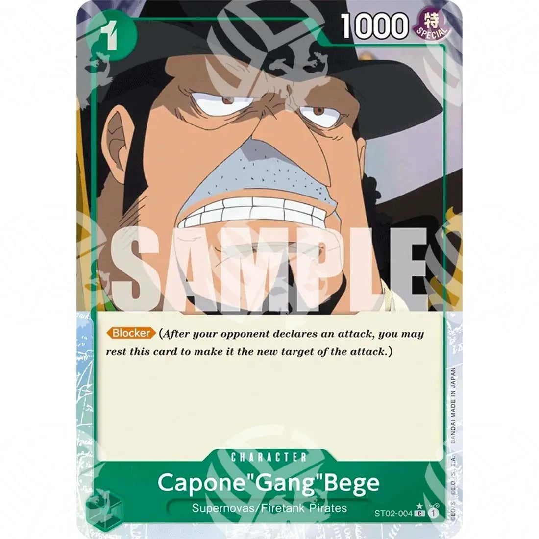 The Best - Premium Booster - Capone"Gang"Bege - Full Art-ST02-004f -356