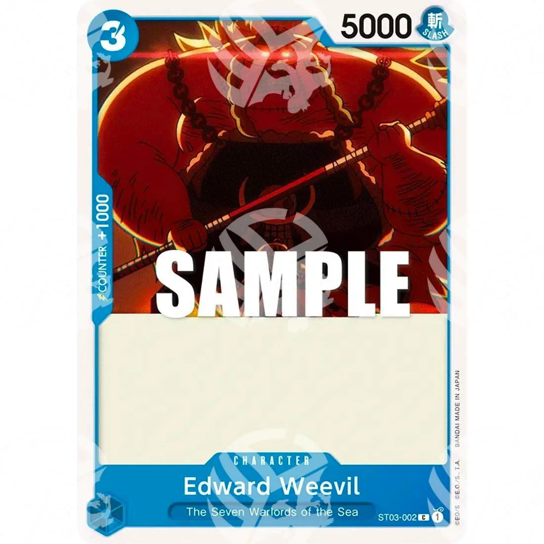 Starter Deck Donquixote Doflamingo - Edward Weevil-ST03-002 -529