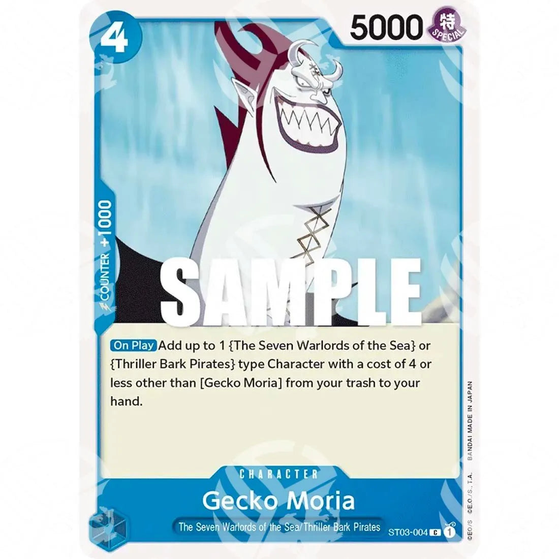 Starter Deck Donquixote Doflamingo - Gecko Moria-ST03-004 -524