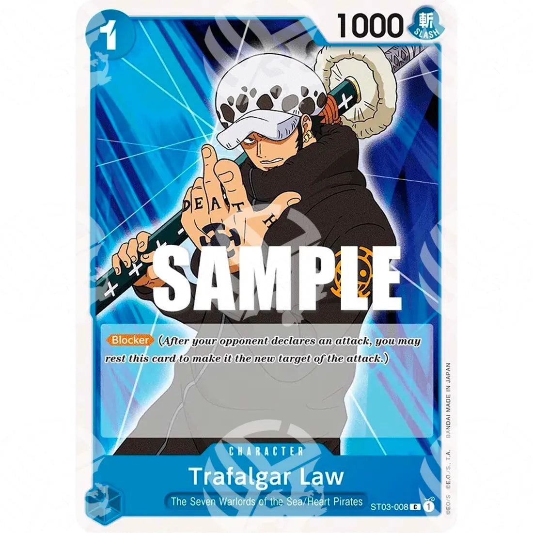 Starter Deck Donquixote Doflamingo - Trafalgar Law-ST03-008 -520