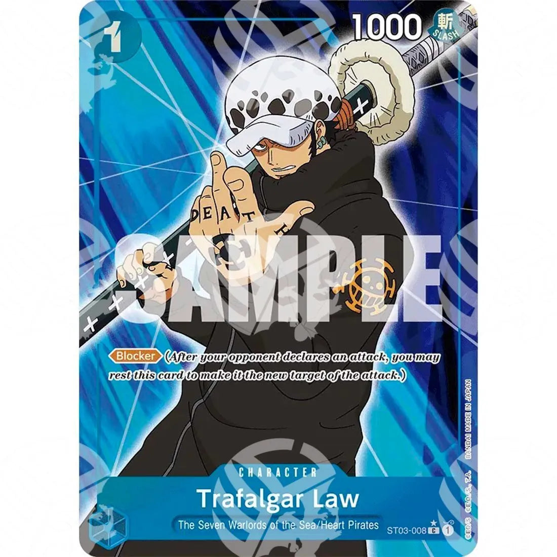 The Best - Premium Booster - Trafalgar Law - Full Art-ST03-008f -666