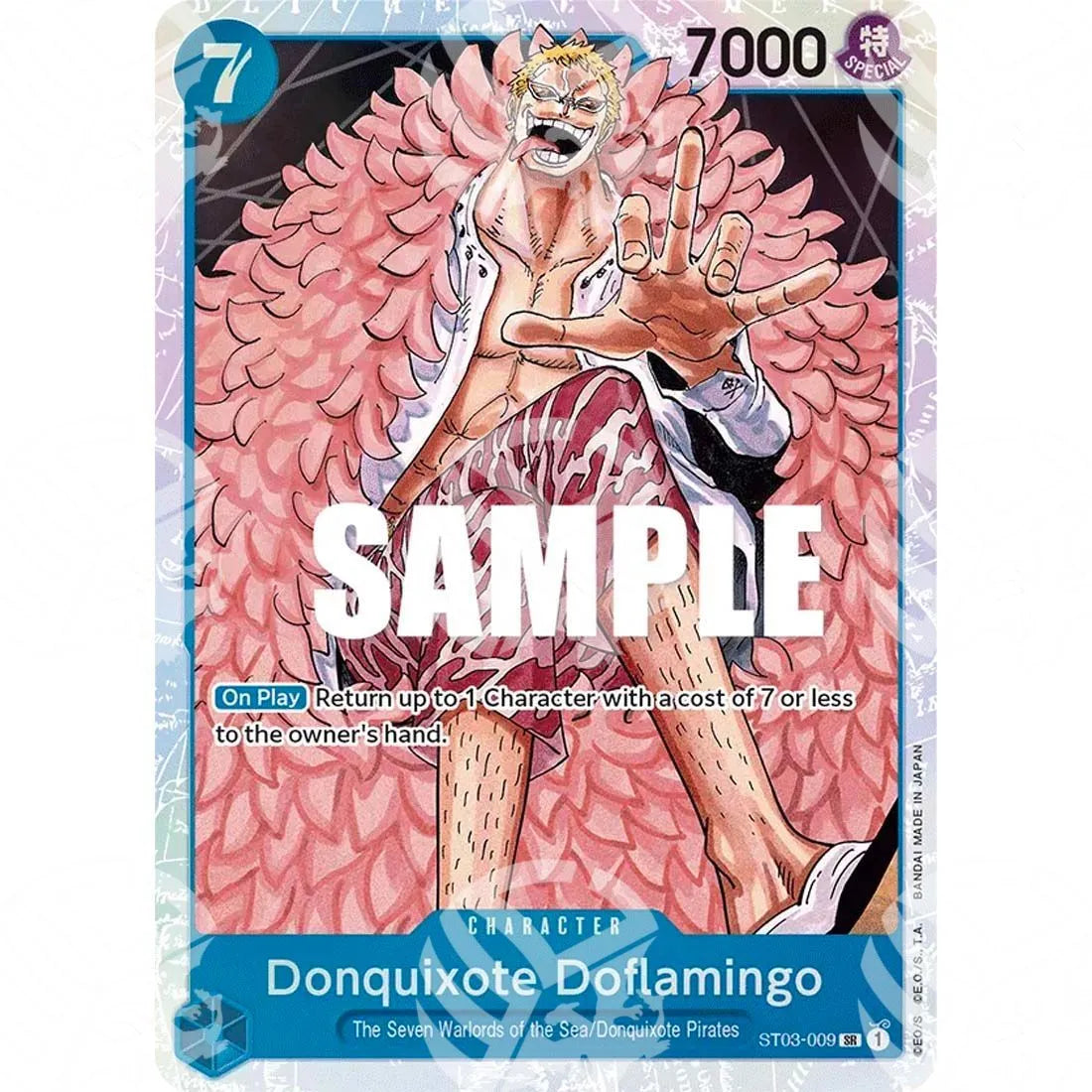 Starter Deck: The Seven Warlords of the Sea - Donquixote Doflamingo-ST03-009p -313