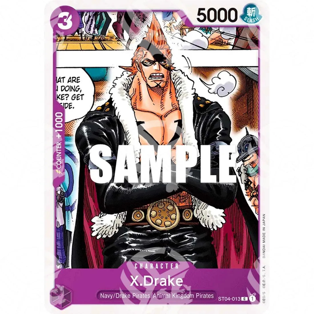 Starter Deck: Animal Kingdom Pirates - X.Drake-ST04-013 -354
