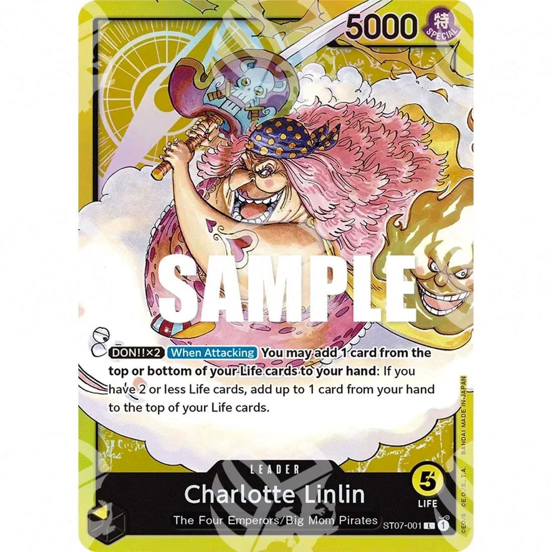 Starter Deck Big Mom Pirates - Charlotte Linlin-ST07-001 -490