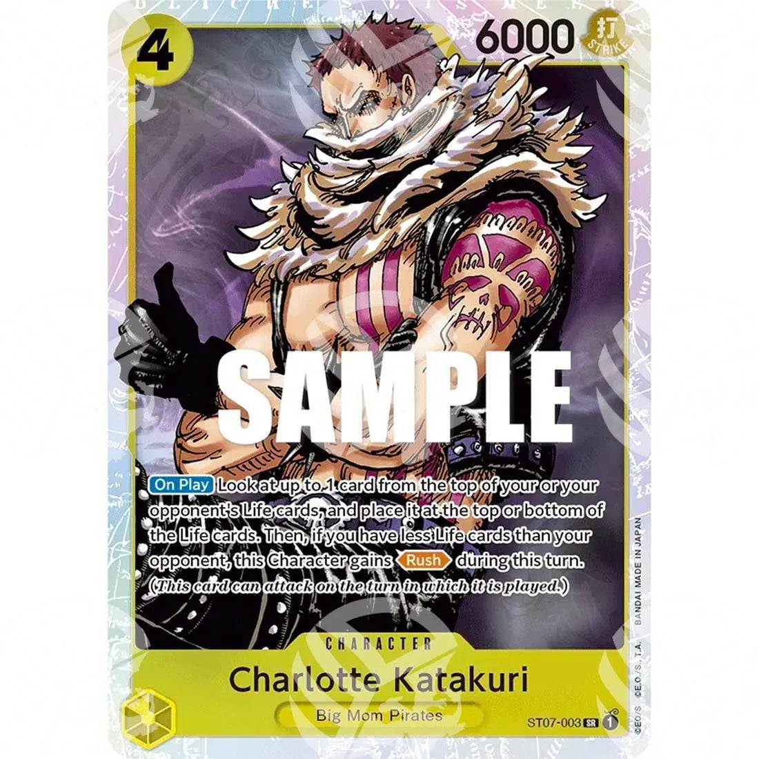 Starter Deck Big Mom Pirates - Charlotte Katakuri-ST07-003 -496