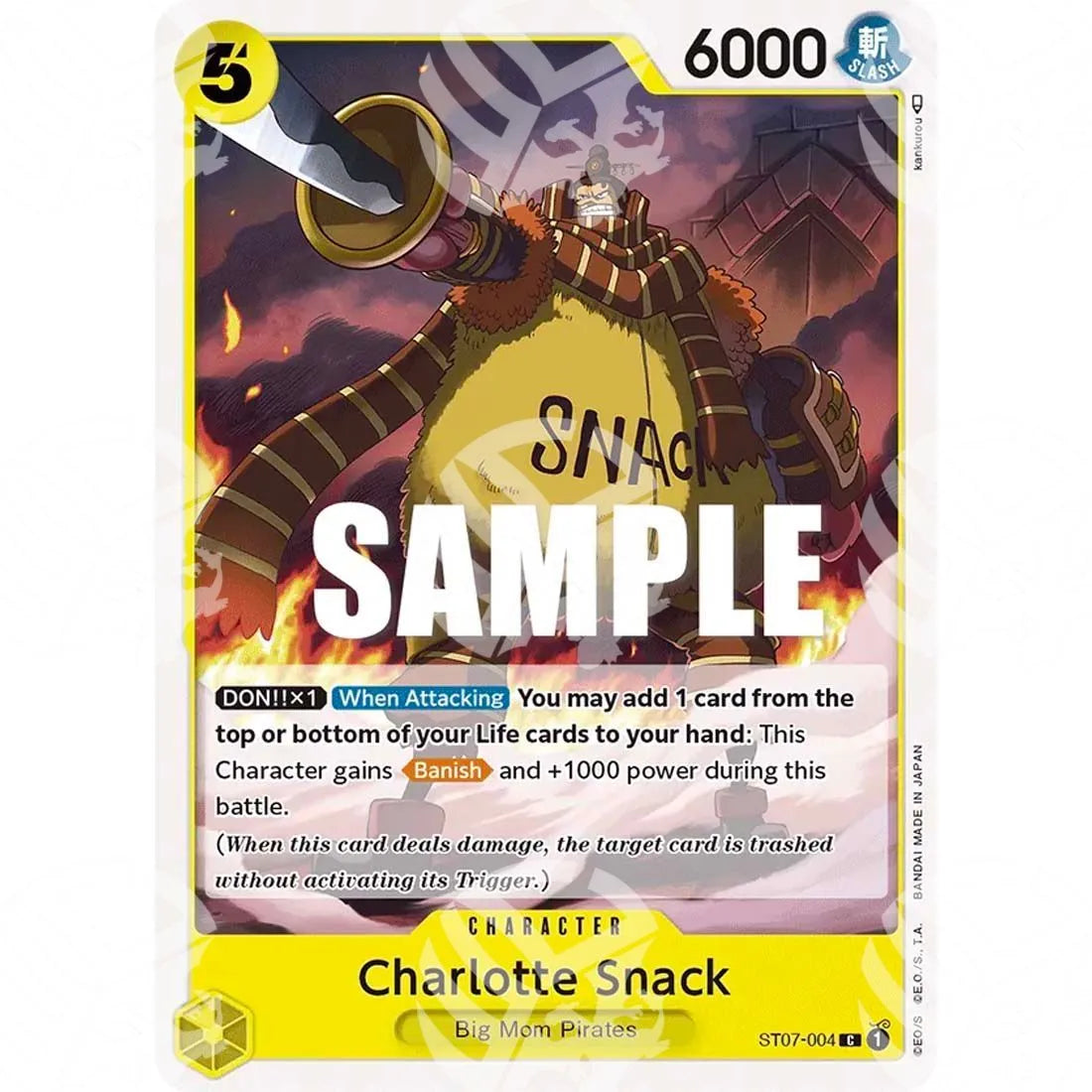 Starter Deck Big Mom Pirates - Charlotte Snack-ST07-004 -499