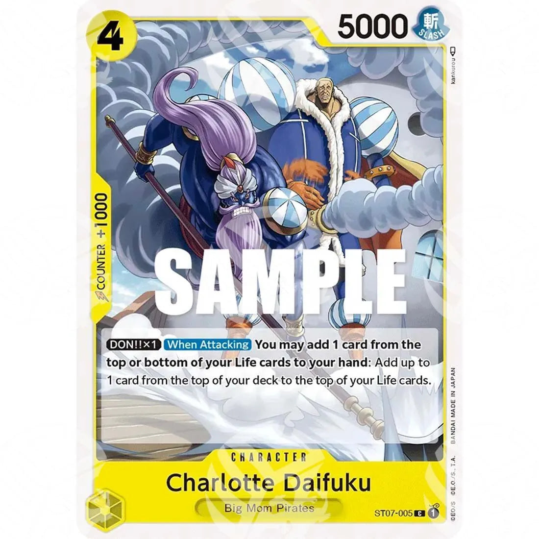 Starter Deck Big Mom Pirates - Charlotte Daifuku-ST07-005 -494