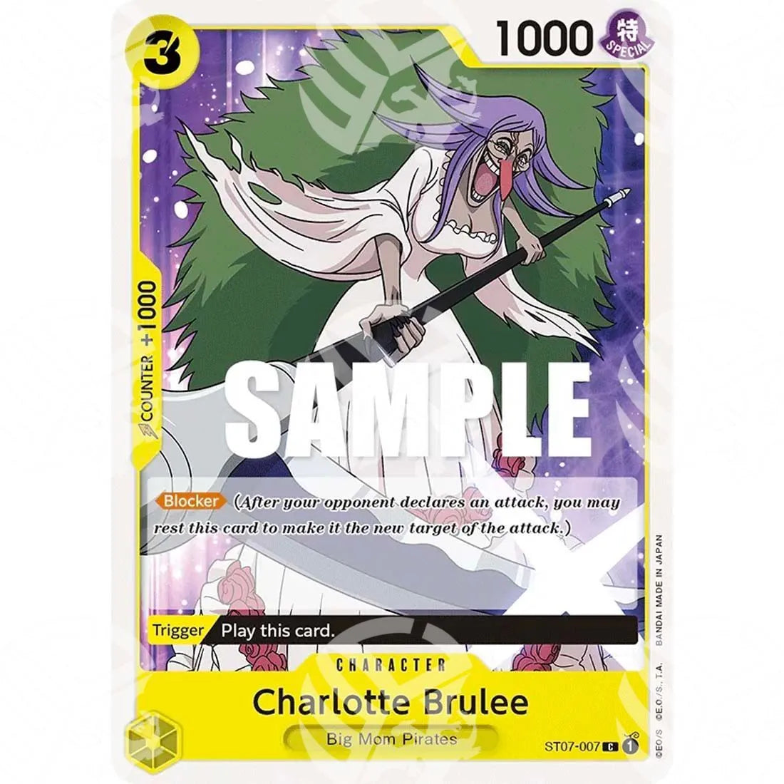 Starter Deck Big Mom Pirates - Charlotte Brulee-ST07-007 -493