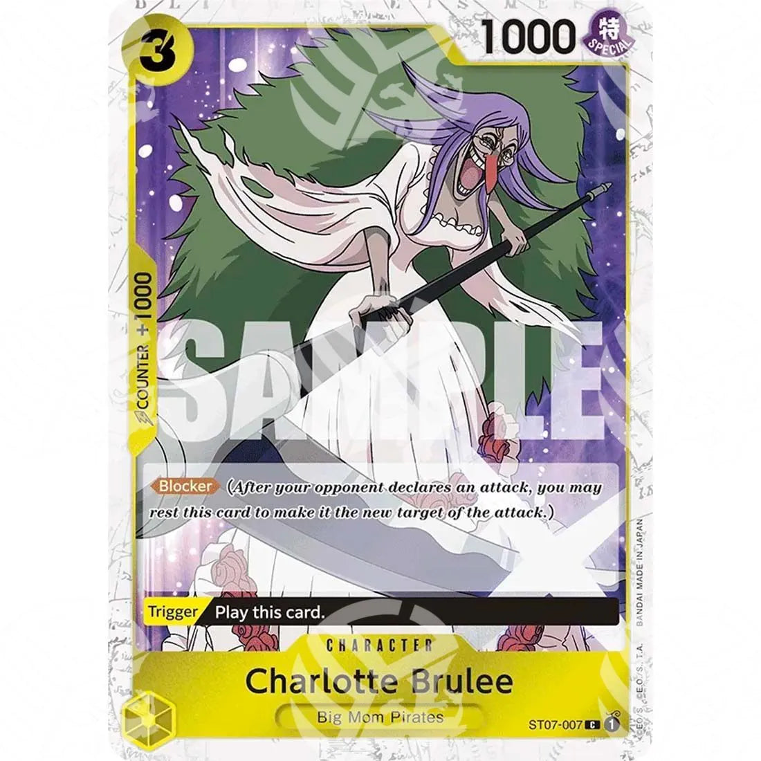 The Best - Premium Booster - Charlotte Brulee - Jolly Roger Foil-ST07-007j -365