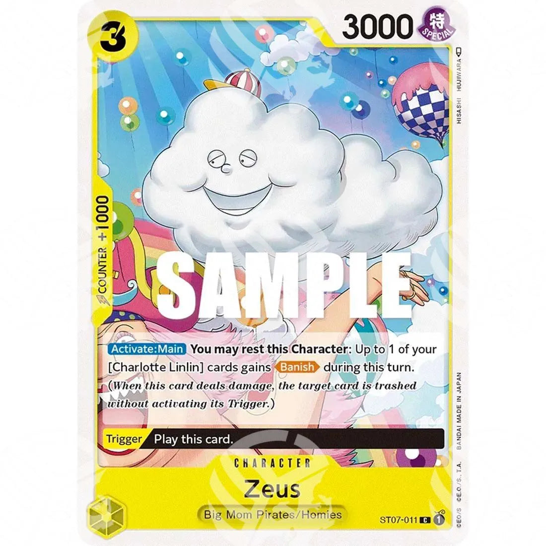 Starter Deck Big Mom Pirates - Zeus-ST07-011 -505