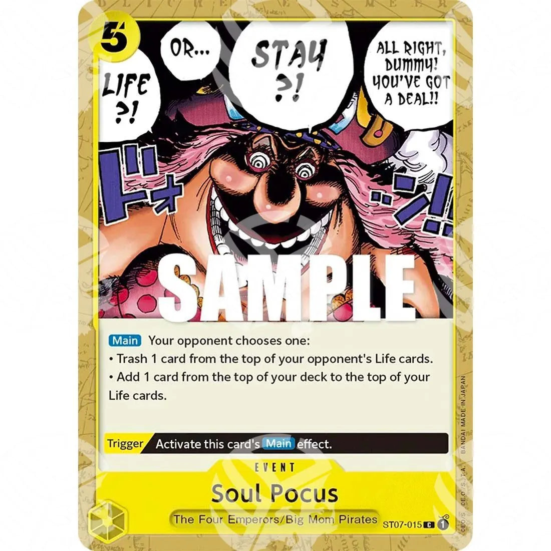 Starter Deck Big Mom Pirates - Soul Pocus-ST07-015 -504
