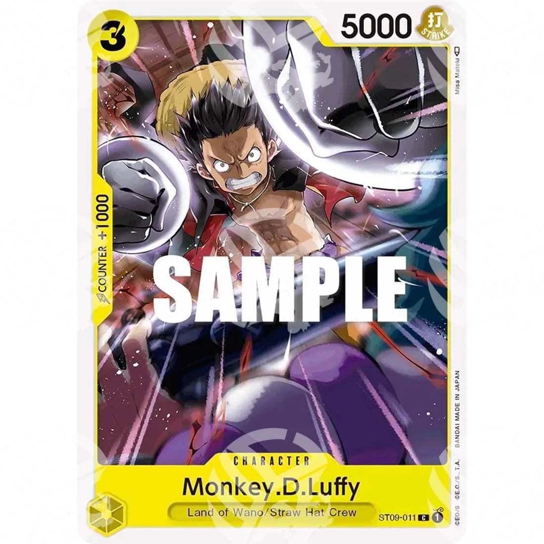 Starter Deck Yamato - Monkey.D.Luffy-ST09-011 -450