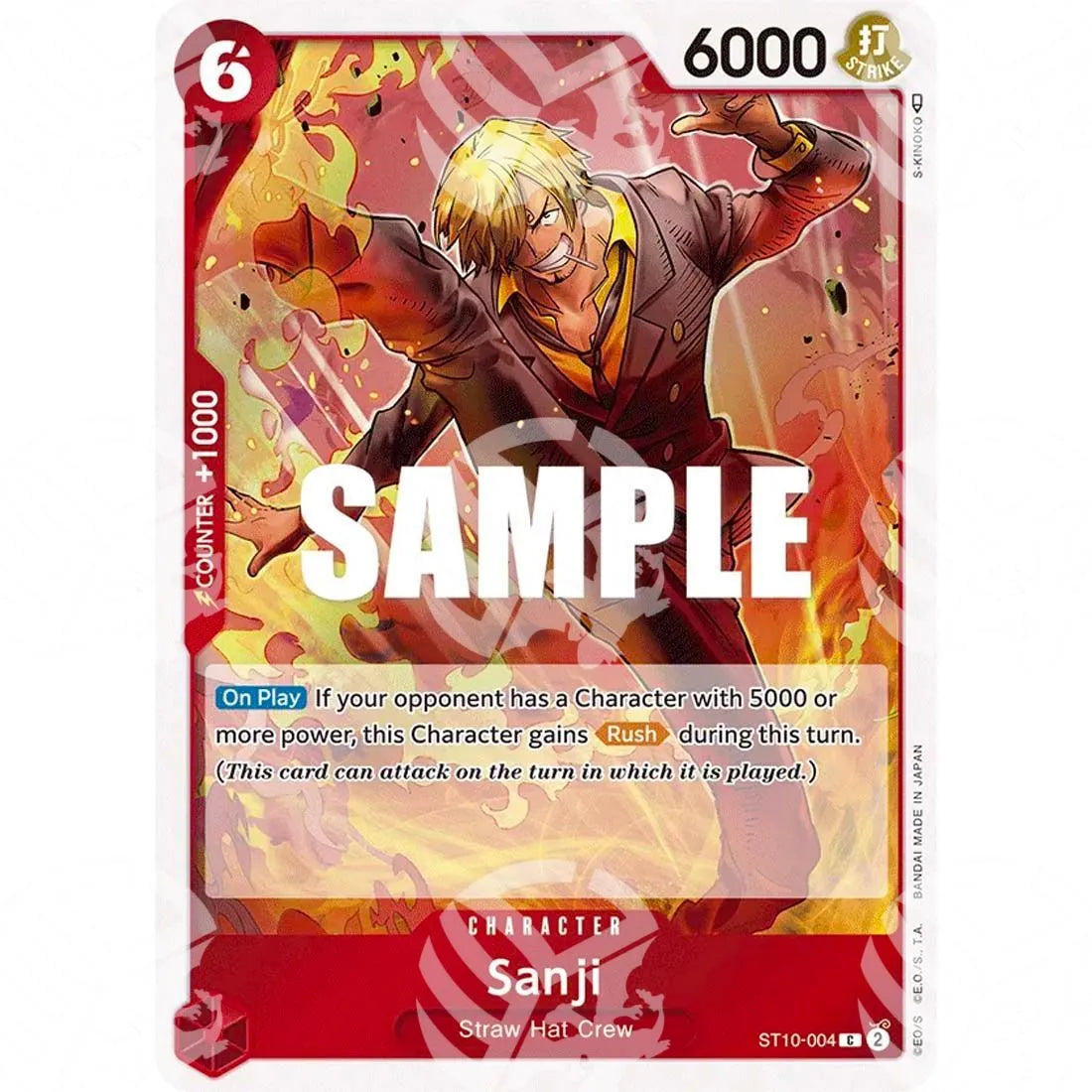 Ultra Deck -The Three Captains - Sanji-ST10-004 -780