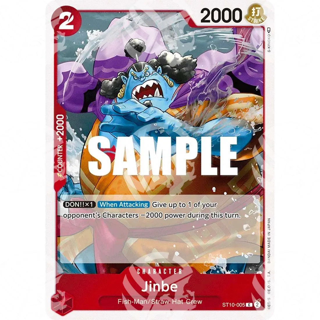 Ultra Deck -The Three Captains - Jinbe-ST10-005 -787
