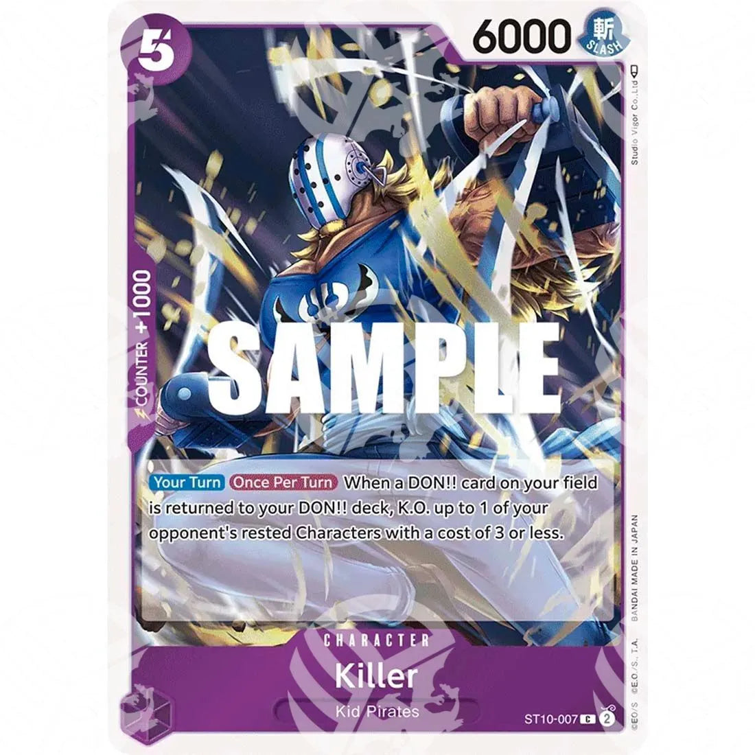 Ultra Deck -The Three Captains - Killer-ST10-007 -784