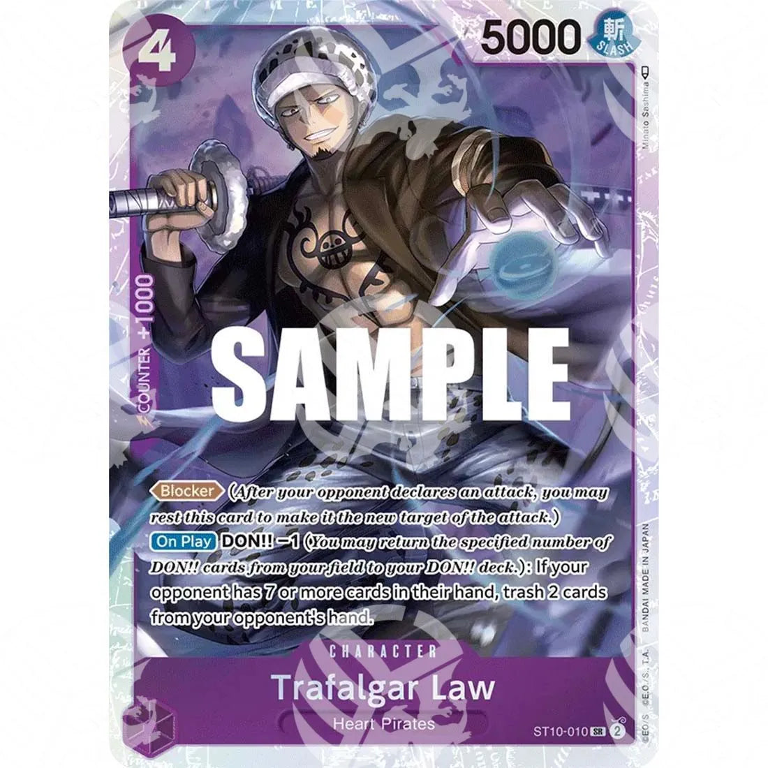 Ultra Deck -The Three Captains - Trafalgar Law-ST10-010 -793