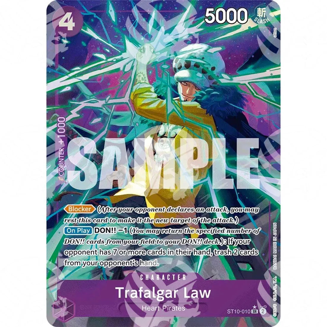 The Best - Premium Booster - Trafalgar Law - Alternate Art-ST10-010a -587
