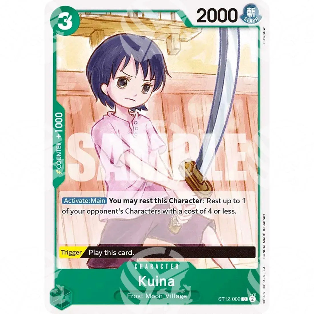 Starter Deck Zoro & Sanji - Kuina-ST12-002 -737