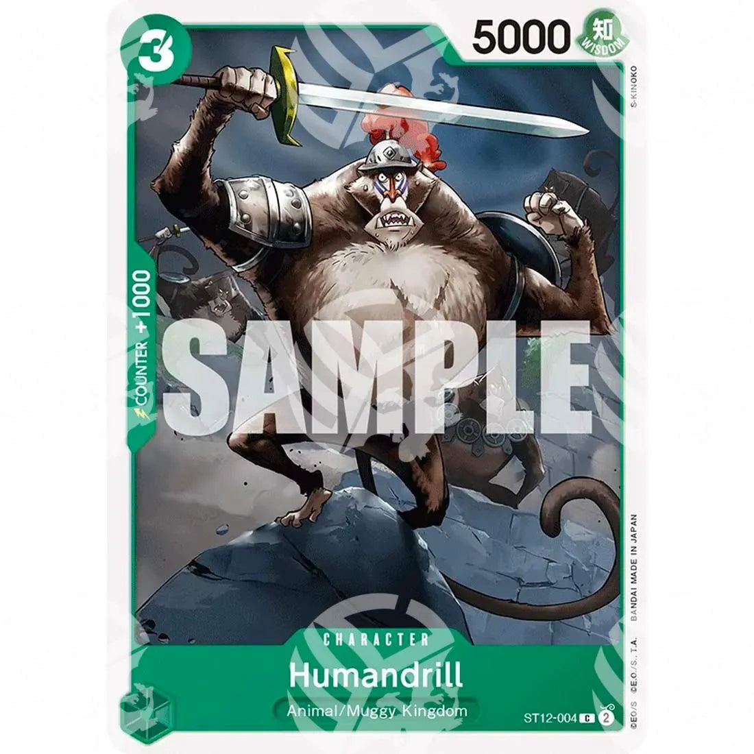 Starter Deck Zoro & Sanji - Humandrill-ST12-004 -738