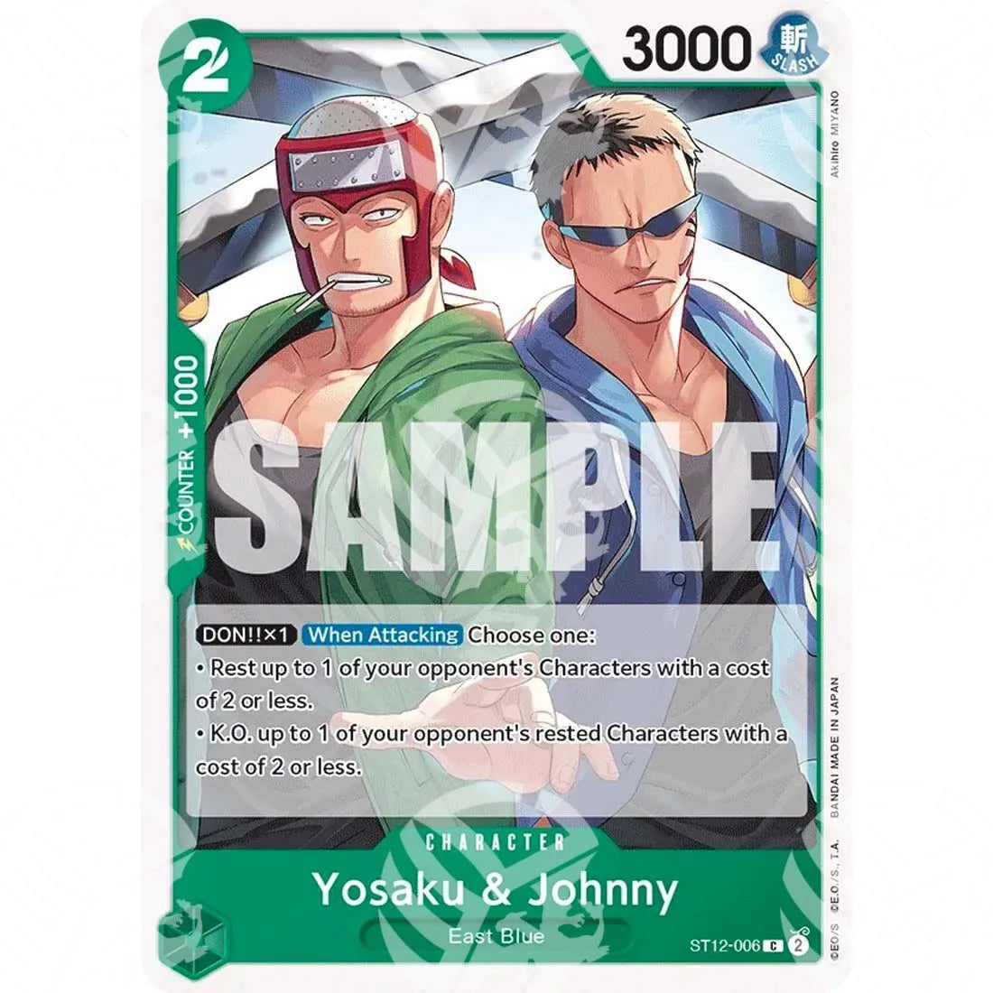 Starter Deck Zoro & Sanji - Yosaku & Johnny-ST12-006 -746