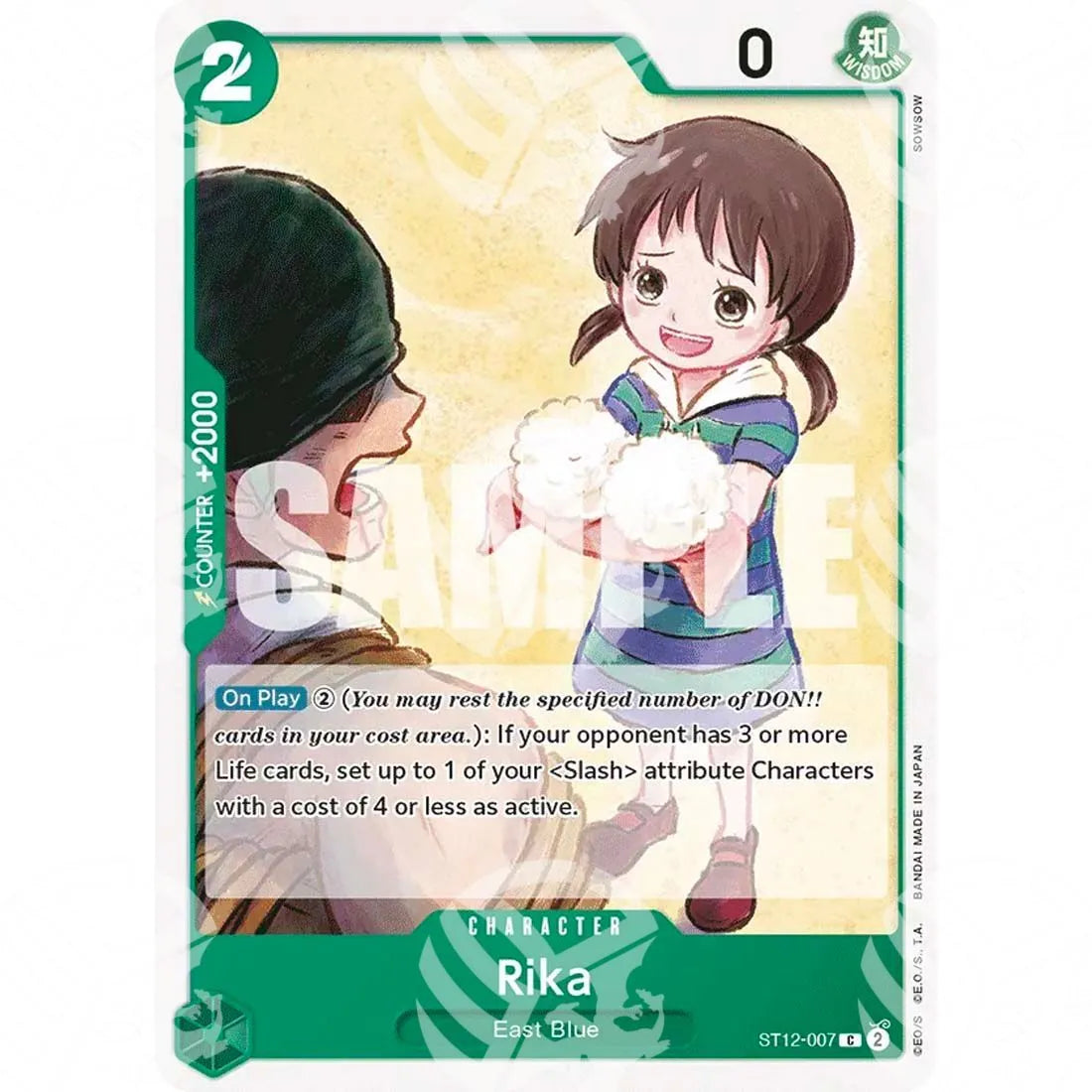Starter Deck Zoro & Sanji - Rika-ST12-007 -732