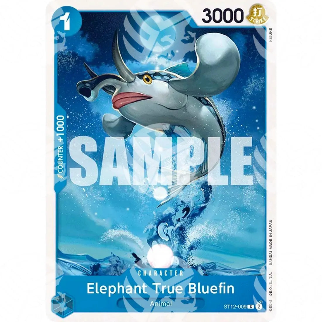 Starter Deck Zoro & Sanji - Elephant True Bluefin-ST12-009 -740