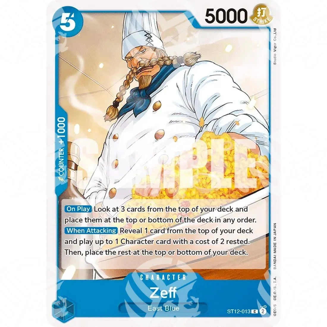Starter Deck Zoro & Sanji - Zeff-ST12-013 -745