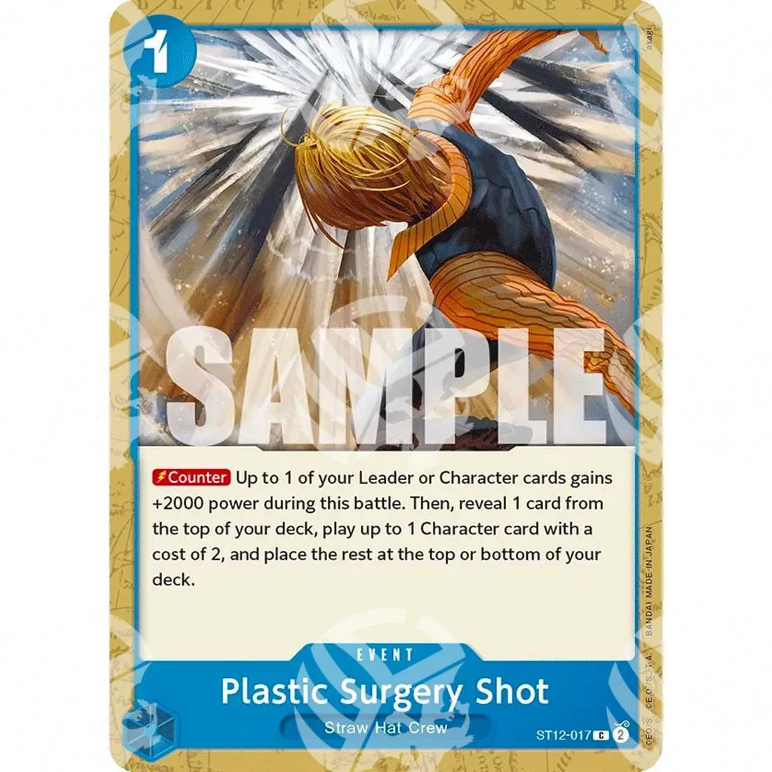 Starter Deck Zoro & Sanji - Plastic Surgery Shot-ST12-017 -733