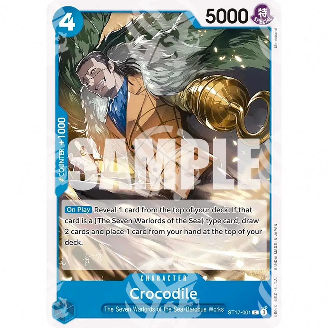 Starter Deck Donquixote Doflamingo - Crocodile-ST17-001 -530