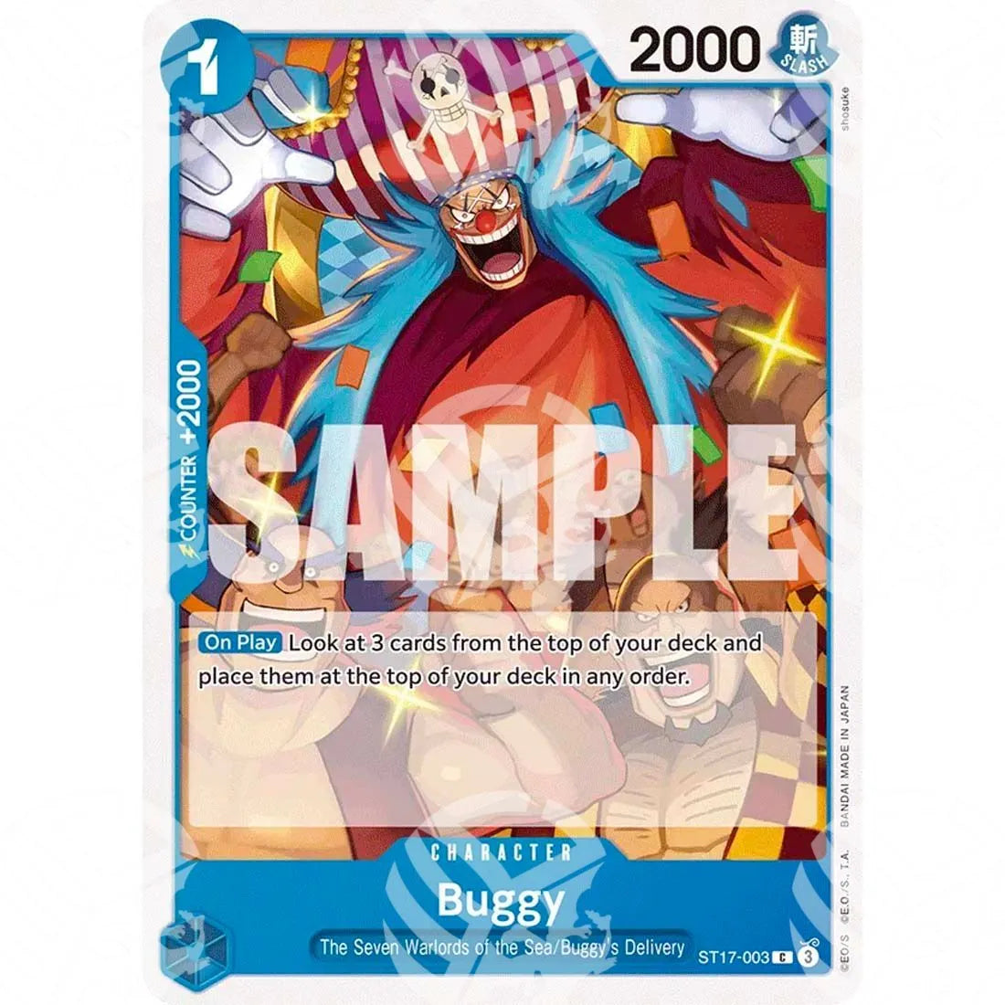 Starter Deck Donquixote Doflamingo - Buggy-ST17-003 -531