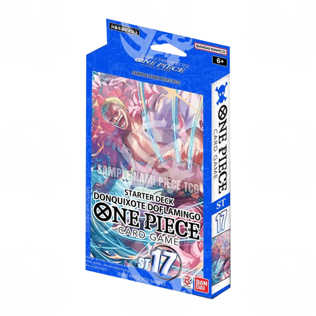 Starter Deck One Piece - ST-17 - Blue Donquixote Doflamingo - Warcard - OnePiece i prezzi più bassi sul mercato, solo da www.warcardshop.com! Carte singole, box, buste e mazzi.